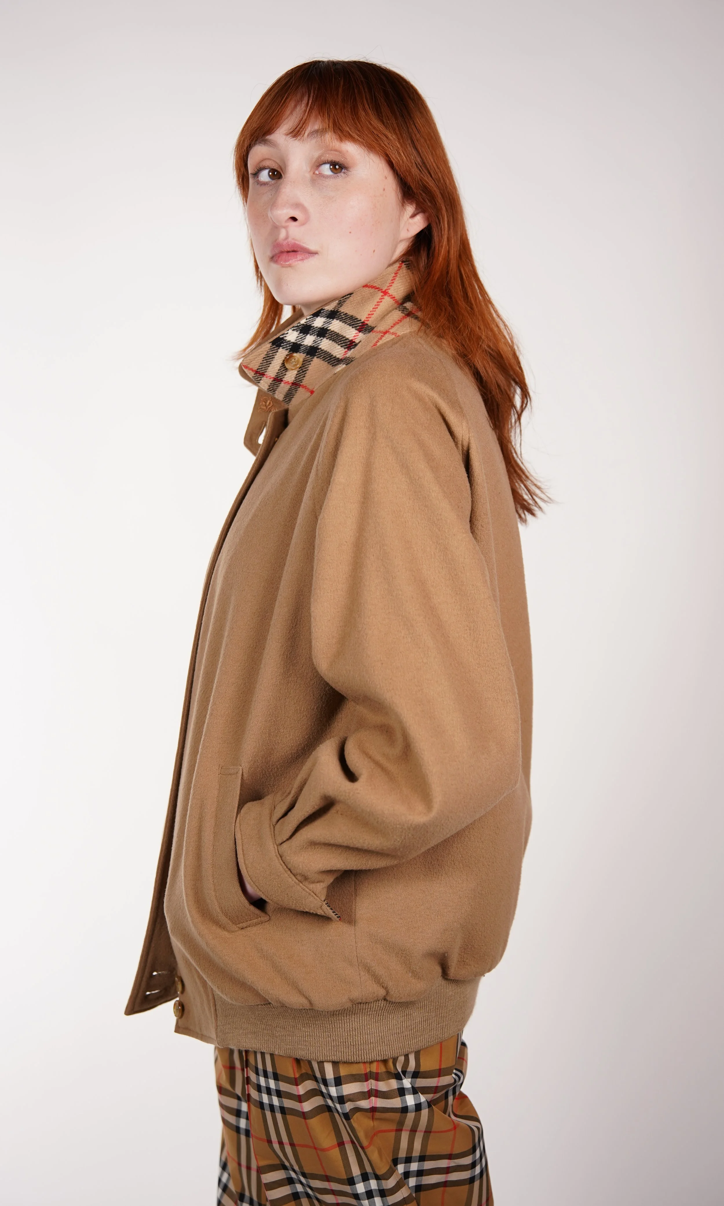 ぴ*屋様 vtg Burberry short wool Harrington s-l400.jpg